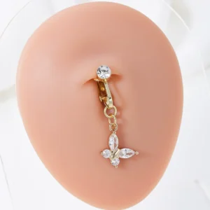 Cz Vintage European Butterfly Designer Cz