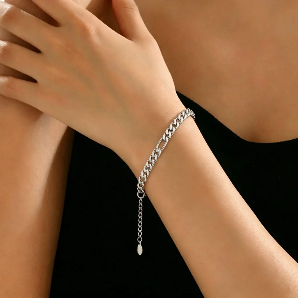 European Jewelry Geometric Minimalist Women'S Bracelet Elegant Luxury Elegant