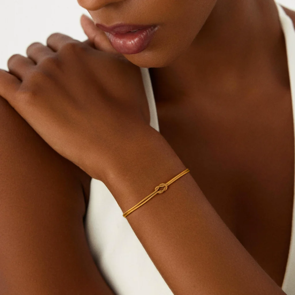 European Stainless Steel Bracelet Elegant Snake Chain Stainless Steel Elegant