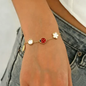 Vintage European Bracelet Geometric Luxury Enamel Elegant Bangle Designer Stainless Steel Inlaid